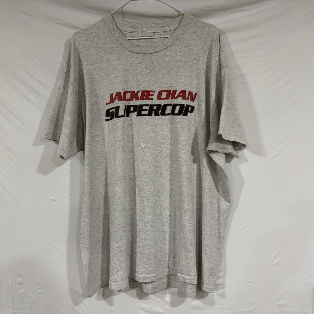 Jackie Chan Supercop Movie Promo Shirt Mens Size XXL 30x26 Vintage 1992
